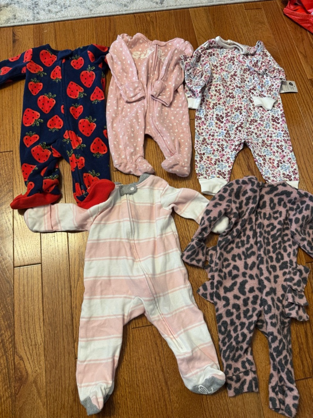Baby Girls 0-3 months Sleeper Bundle